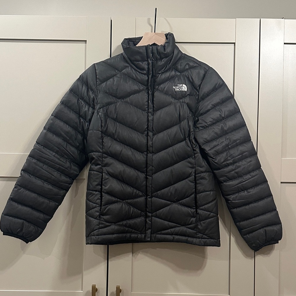 The North Face Charcoal Quilted Jacket